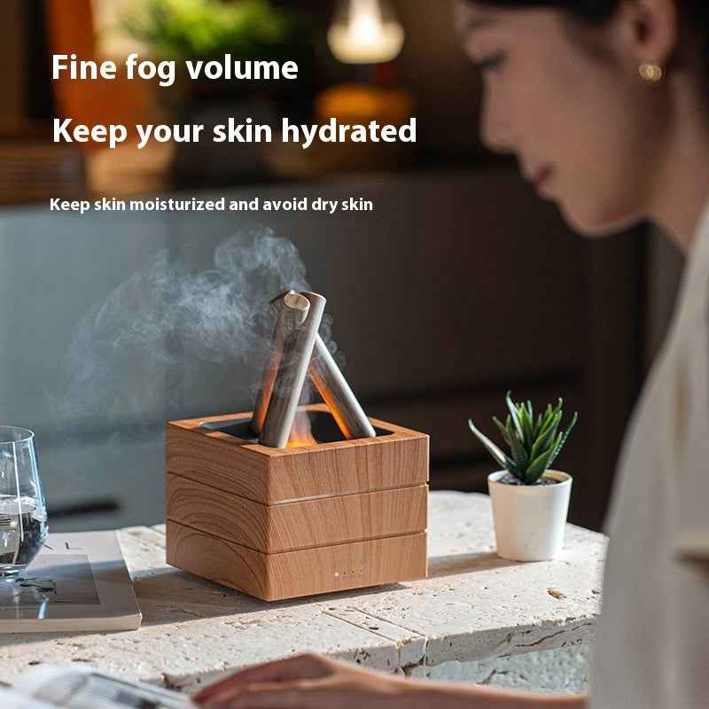 Bonfire Aroma Diffuser Desktop Usb Plug-in Heavy Fog Humidifier