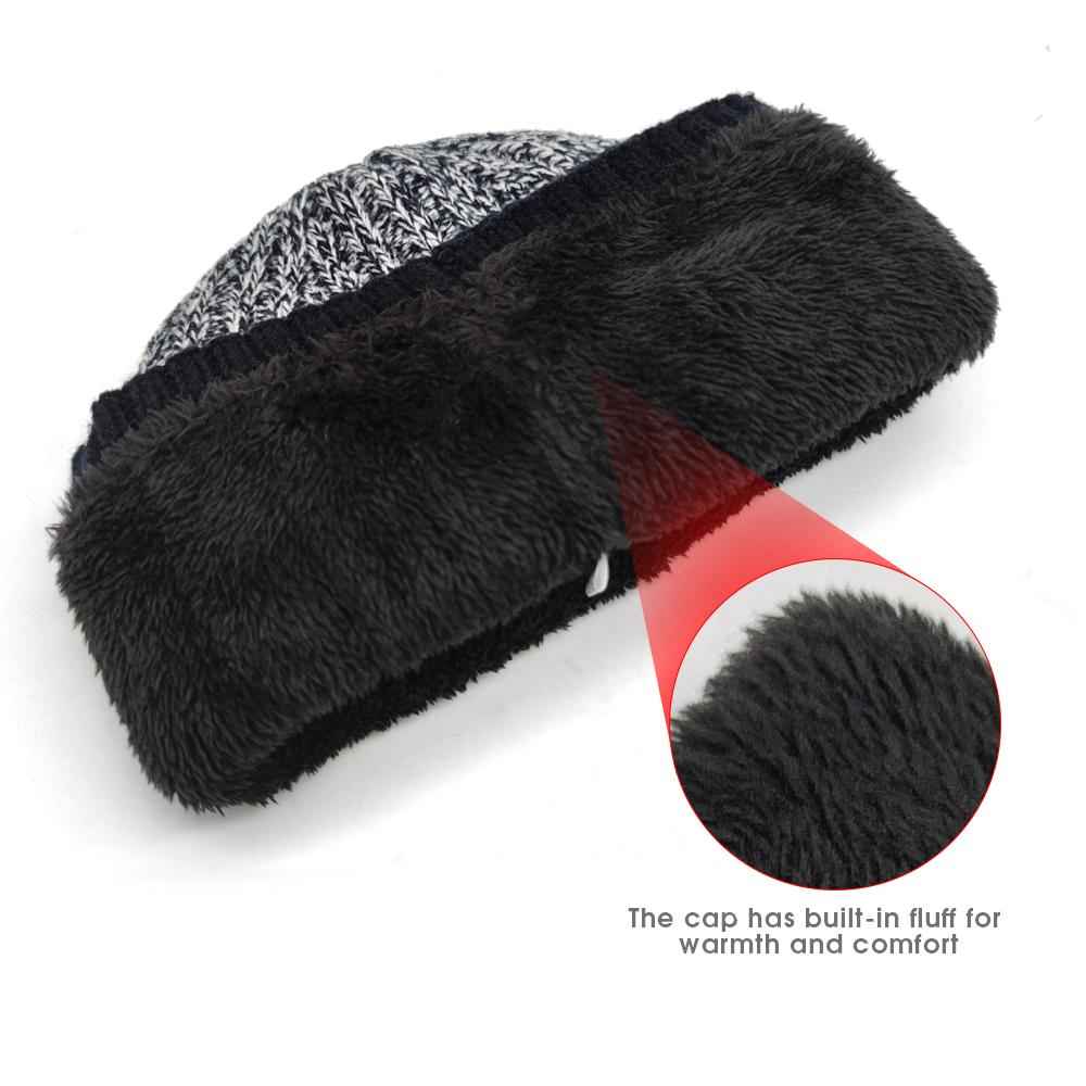 3-Piece Winter Accessories Set - Beanie Hat, Scarf & Touch Screen Gloves