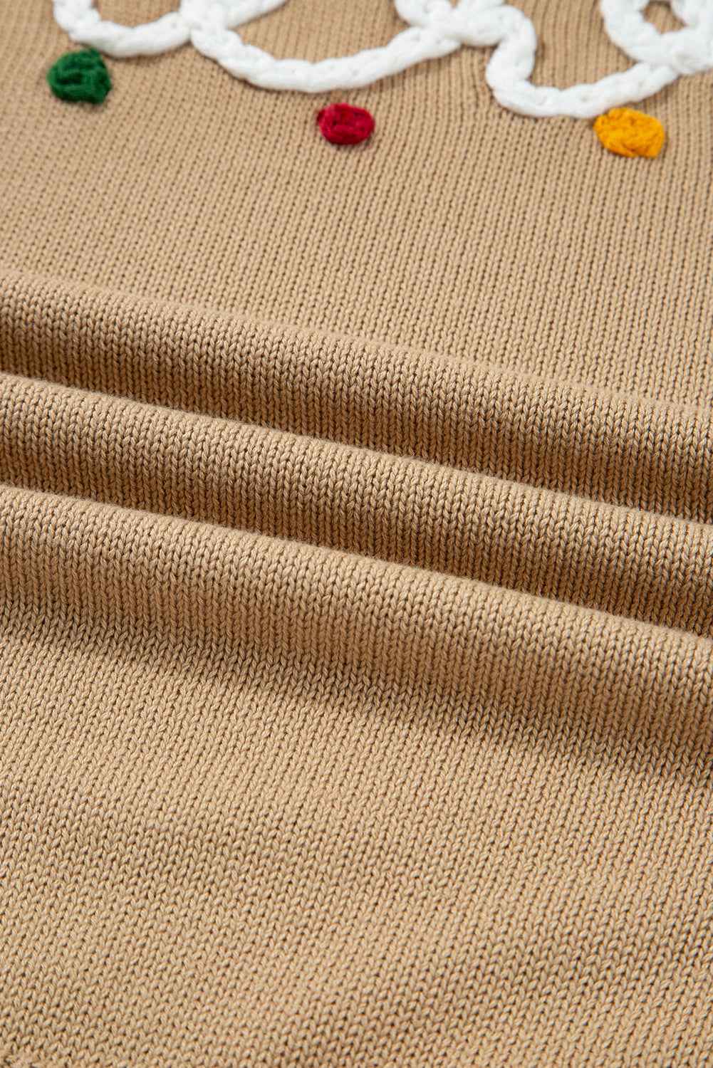 Women's Christmas Merry Dot Dolman Sleeve Sweater - Festive Holiday Knit