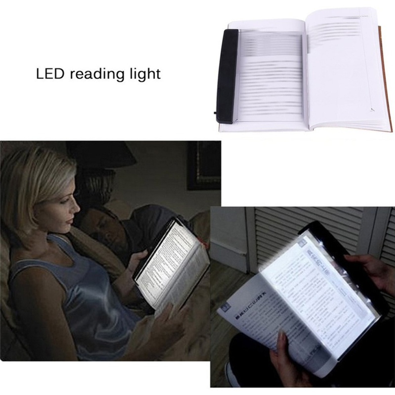 Portable LED Book Light - Adjustable Reading Night Light for Tablets & Books