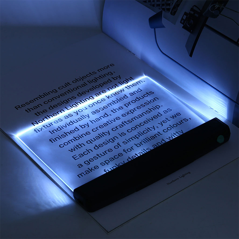 Portable LED Book Light - Adjustable Reading Night Light for Tablets & Books