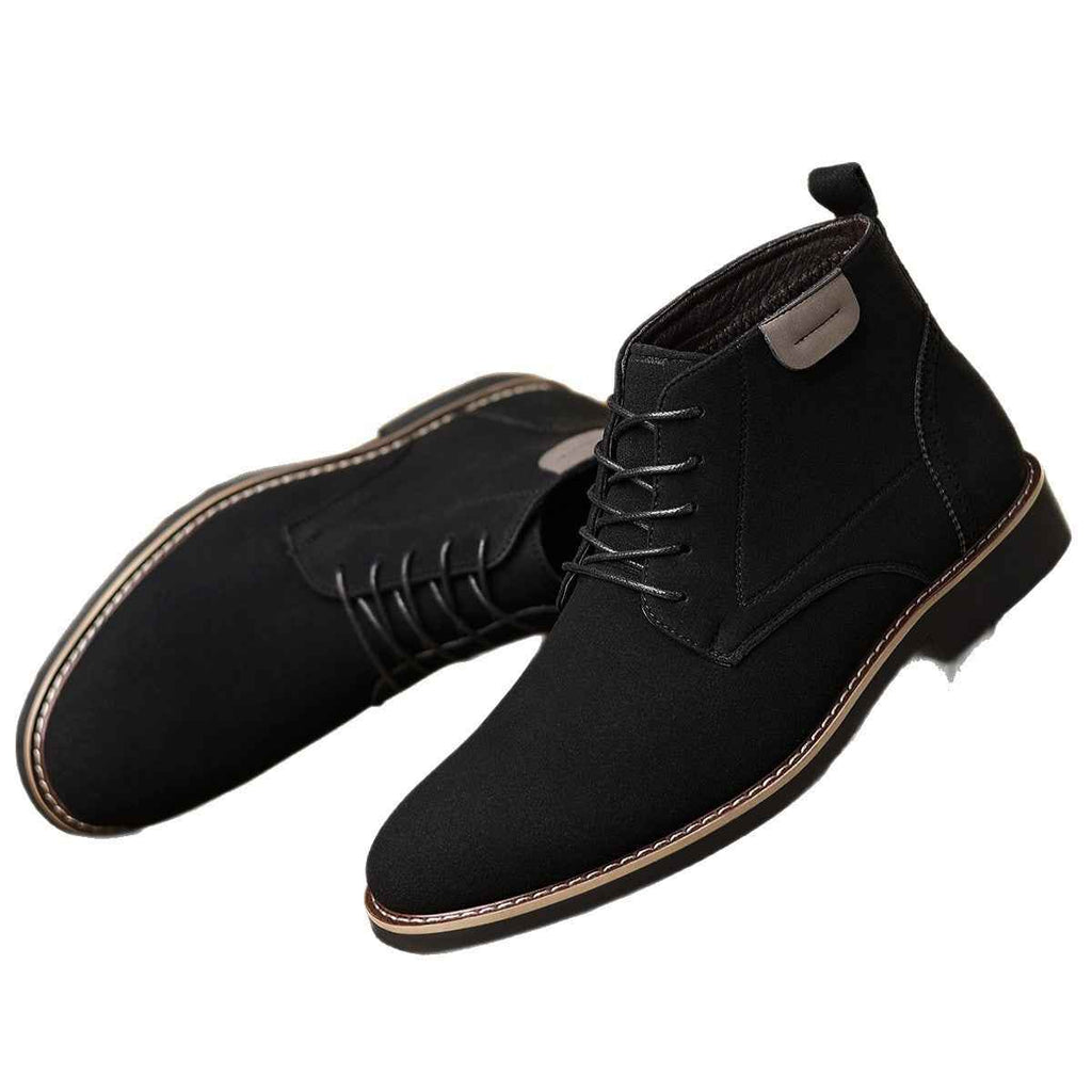 Martin Boots Men's British Style High-top Leather Shoes